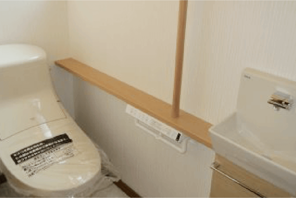 トイレリフォーム後