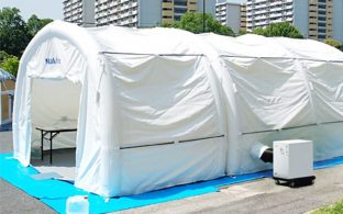 医療用陰圧テントの紹介