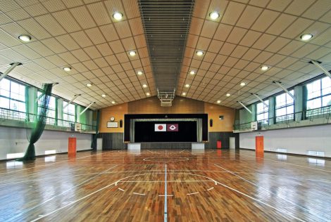 厚狭高校体育館耐震改修