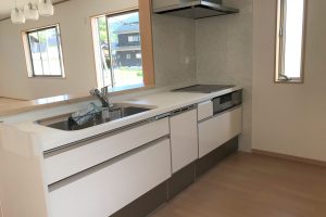 山口市新築住宅　キッチン