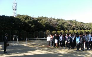 第４回嶋田工業カップ高等学校選抜ソフトテニス大会が開催されました